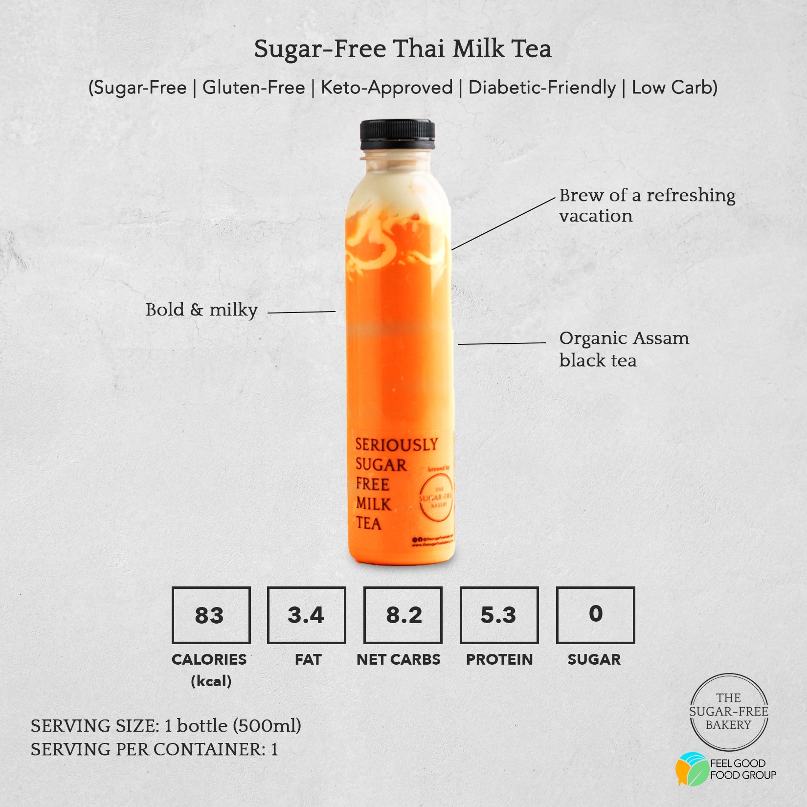 Seriously Sugar-Free Thai Milk Tea
